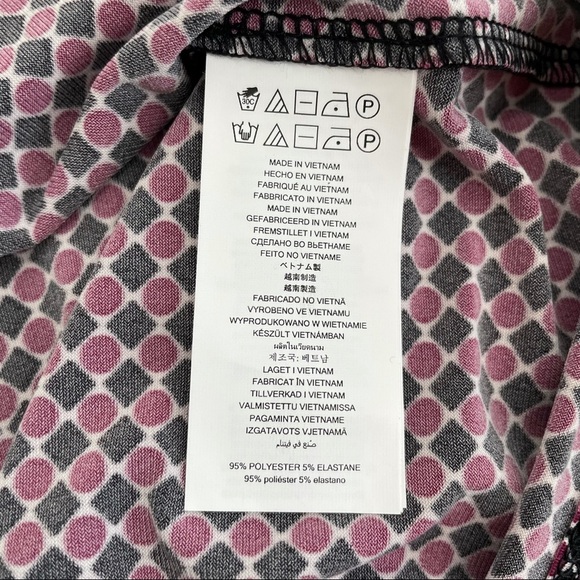 Michael Kors Women’s Garnet Mixed Print Tassel Dress Size S - Picture 7 of 15